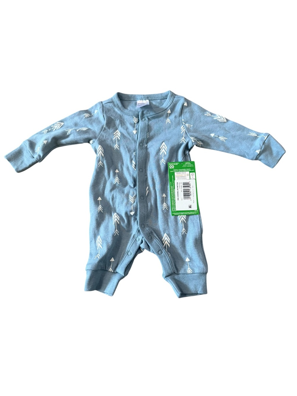 Infant Boys Size Newborn Modern Moments  By Gerber One Piece Outfit NWT